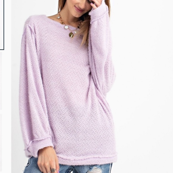 SOLD OUT - Softest Lavender Top - Picture 2 of 8
